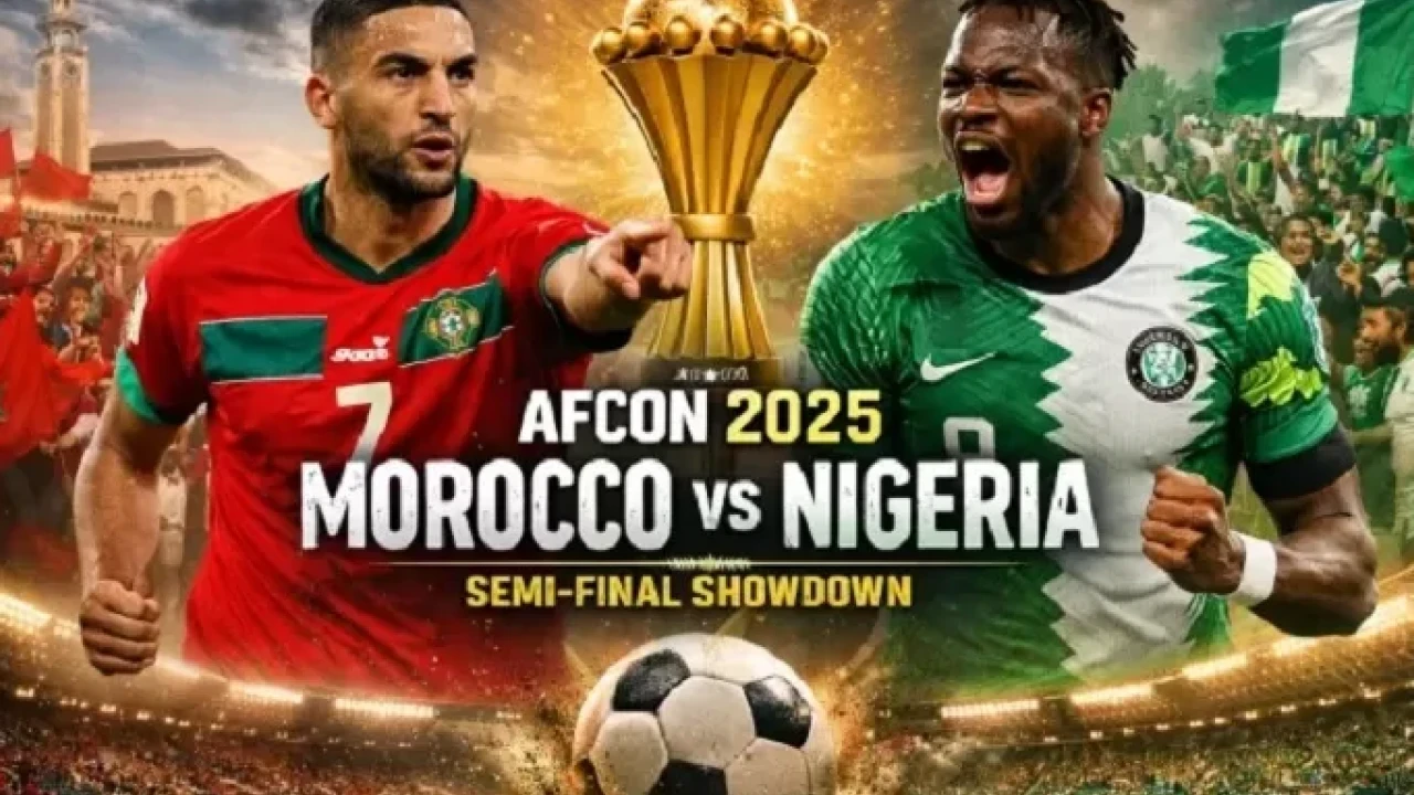 Nigeria vs Maroko: Adu Kuat Lini Serang dan Pertahanan di Semifinal Piala Afrika 2025