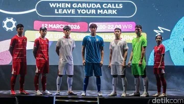 Tampilan Baru Garuda! Jersey Timnas Indonesia Resmi Gebrak Publik